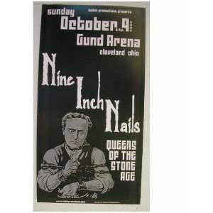  Nine Inch Nails Handbill Poster NIN Queens of the Stone 