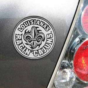 Louisiana Lafayette Ragin Cajuns Team Logo Auto Emblem