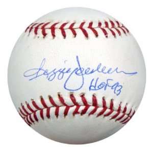  Autographed Reggie Jackson Baseball   HOF 93 PSA DNA 