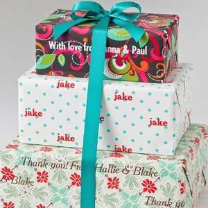  Personalized Holiday Gift Wrapping Paper
