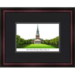 Wake Forest University Framed & Matted Campus Picture  