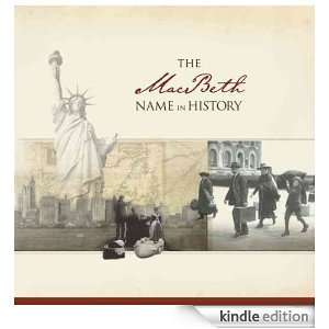 The MacBeth Name in History Ancestry  Kindle Store