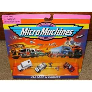    Micro Machines Cops N Robbers #34 Collection Toys & Games