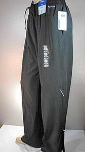 NWT REEBOK XL Black/Black Hydromove Sweatpant FreeS/H  