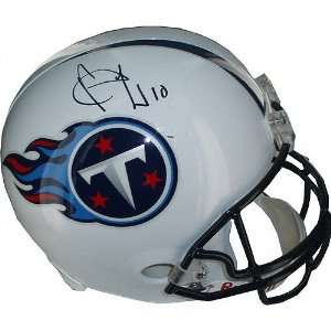  Vince Young Tennessee Titans Autographed Full Size Replica 
