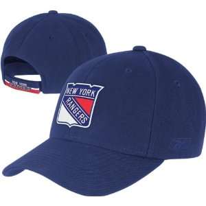 New York Rangers Youth Navy BL Team Logo Wool Adjustable Hat  