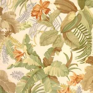  54 Wide Indoor/Outdoor Springtime Blossom Cream Fabric 