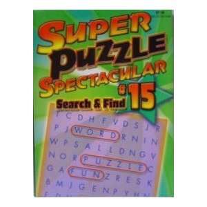  SUPER CROSSWORD PUZZLE(# 15) Toys & Games