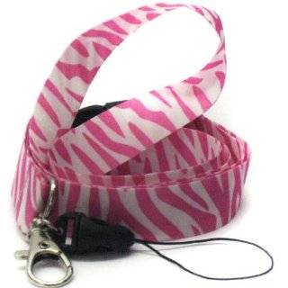  Pink Zebra Lanyard Automotive