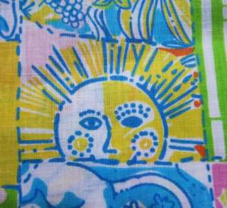 Lilly Pulitzer LOCO PRINTED PATCH Fabric 2 Yds FreeShip  