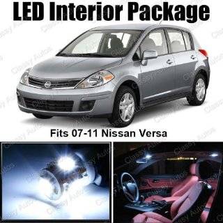 Nissan Versa White Interior LED Package (5 Pieces)