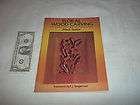 Woodworking FLORAL WOOD CARVING Woodcarving Book, Projects, Patterns