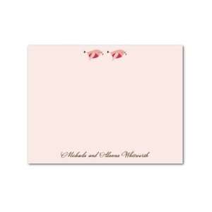  Thank You Cards   Sweet Lovebirds Chenille By Petite Alma 