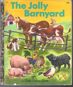 The Little Golden Book The Jolly Barnyard  