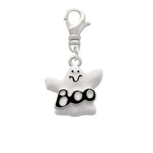  BOO Ghost Clip On Charm Arts, Crafts & Sewing