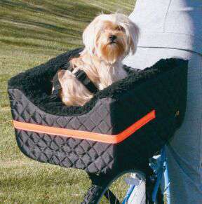 Snoozer Rear Bike Bicycle Rider Pet Dog Basket   Black 729053850003 