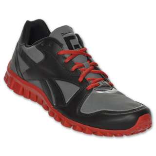 Mens Classic Reebok RealFlex Run Real Flex Shoes J87354 Black Grey Red 