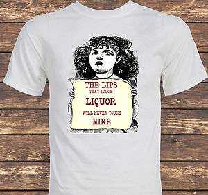 Prohibition Lips That Touch Liquor Propaganda Temperance poster T 