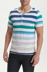 Rags Stripe Henley T Shirt Was $69.00 Now $33.90 
