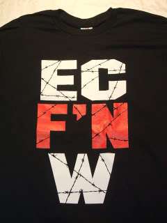 ECW ~ EC FN W ~ Wrestling T shirt Adult Sizes  