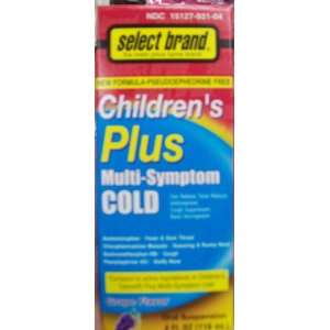  Childrens Plus Multi Symptom Cold