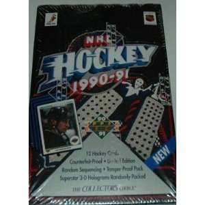  1990 Upper Deck Hockey Complete Low # Set 