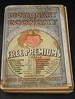   1912 Dictionary of Economy Catalog No. 67 John M. Smyth Co. Chicago