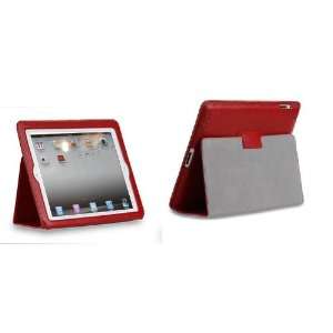   the New iPad (Third Generation) With Built in Stand for iPad3   Red