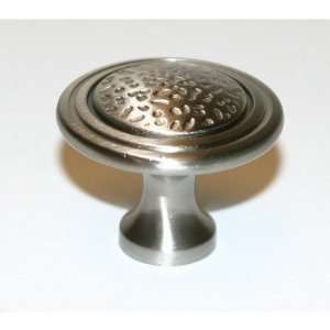  Eclectic 1.50 Pitted Center Knob Finish Dark Iron