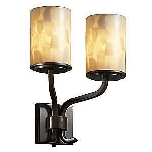  Alabaster Rocks Sonoma Double Wall Sconce by Justice 