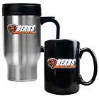 Chicago Bears NFL 20oz Stainless Steel Mini Travel Jug   Mug w/ Bottle 
