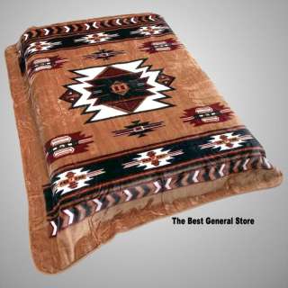 Southwest Print Polyester Blanket Queen/King 79 x 91  