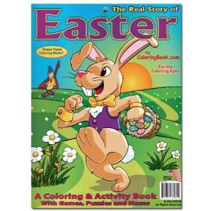  The Real Story of Easter Coloring Book, Egg Coloring Book 