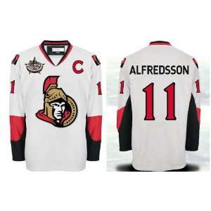 NHL Gear   Daniel Alfredsson #11 Ottawa Senators White Jersey Hockey 