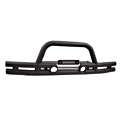 2007 12 Jeep JK Wrangler RecoveryTextured Front Bumper With Winch 