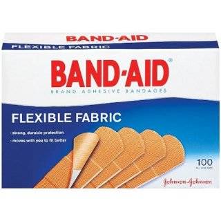 Band Aid Brand Adhesive Bandages, Flexible Fabric, 30 Count (Pack of 2 