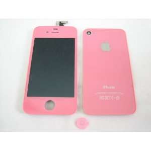 Apple iPhone 4 S 4S 4GS ~ Pink Full LCD Screen Display + Touch Screen 