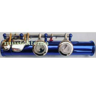 new16 holes blue flute closed beautiful shape fine tone  