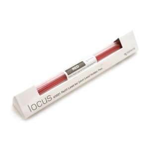  Metaphys Locus 2 mm Lead Holder Refill   Red   Set of 3 