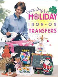 Everydays a Holiday Iron On Transfer Patterns  