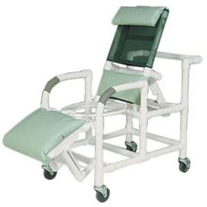  Reclining Shower/Commode Chair With Pail Health 