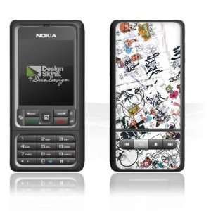   Skins for Nokia 3250   Aiko   Scarabocchi Design Folie Electronics