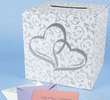 LINKED HEARTS WEDDING CARD BOX Shower Wedding Anniversary Gift 