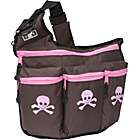 Diaper Dude Brown With Pink Skull And Crossbone $65.00 Coupons Not 