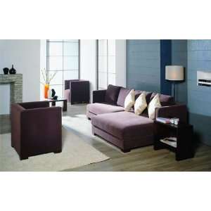 4pc Contemporary Modern Sectional Fabric Sofa Set, SH 223 