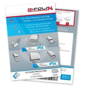 atFoliX FX Clear Invisible screen protector for JVC GZ MS100REG / GZ 