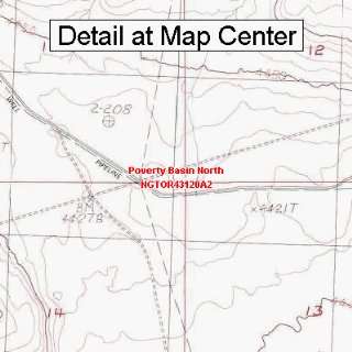   Map   Poverty Basin North, Oregon (Folded/Waterproof) Sports
