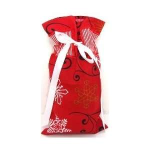  Gold Snow Seasonal Wine/Gift Bag 