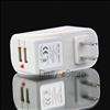 Dual 2 Port USB Wall AC Charger Adapter for iPhone iPod iPad  