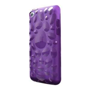  Pebble TPU Jelly Case for iPod Touch 4G   Purple  Players